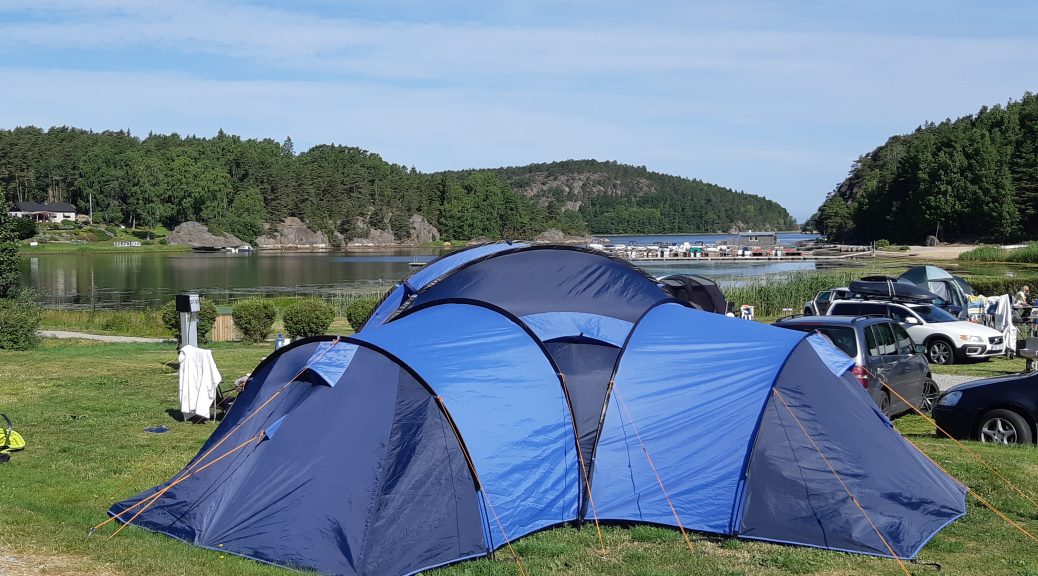 Campinglykke i telt